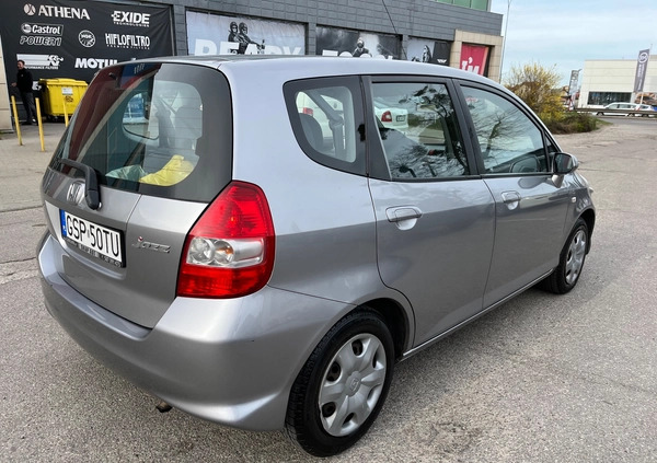 Honda Jazz cena 7999 przebieg: 177800, rok produkcji 2008 z Ropczyce małe 254